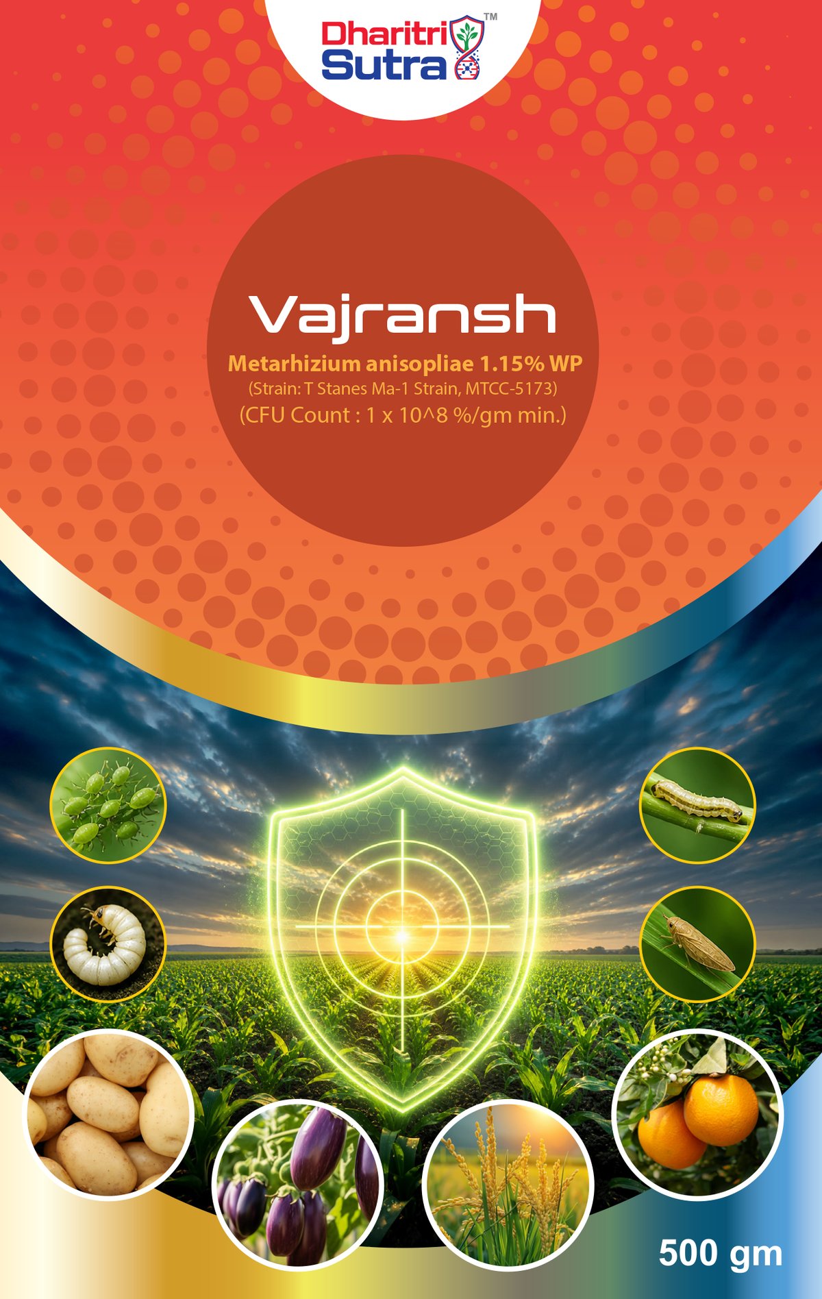 Vajransh — front of label